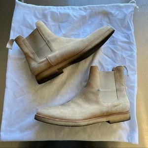 Common Projects Tan Suede Chelsea Boots Size 44 (11)